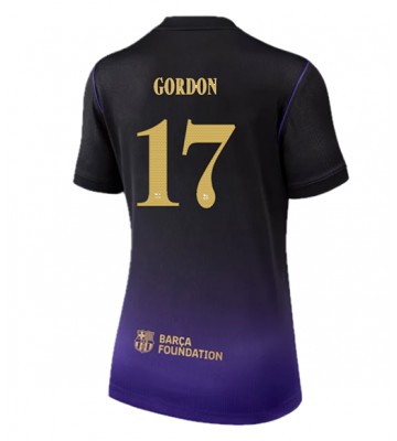Barcelona Anthony Gordon #17 Udebanetrøje Dame 2026-27 Kortærmet Barcelona Anthony Gordon #17 Udebanetrøje Dame 2026-27 Kortærmet